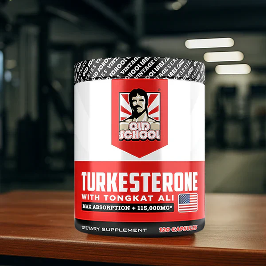 Turkesterone + Tongkat Ali 120 Cápsulas – Energía, Fuerza y Vitalidad Masculina 💪🔥